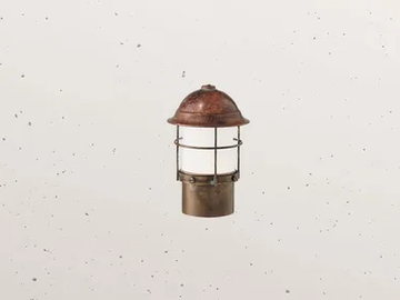 GARDEN 245.41 - Metal bollard light by Il Fanale