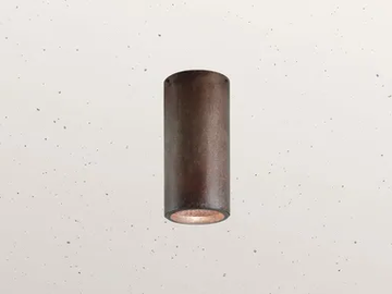 GIRASOLI 208.02 - Round ceiling iron spotlight by Il Fanale
