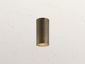 GIRASOLI 208.03 - Round ceiling brass spotlight by Il Fanale