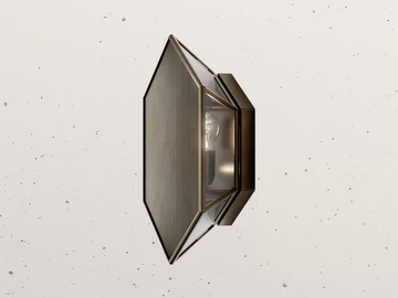 MASSIRA - Brass wall lamp by Il Fanale