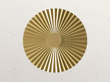 PLIE' 284.05 - LED brass wall light by Il Fanale