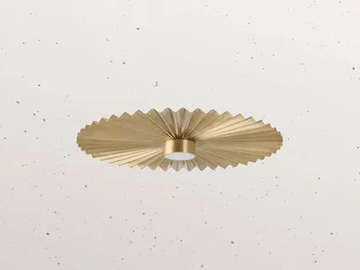 PLIE' 284.06 - LED brass ceiling lamp by Il Fanale