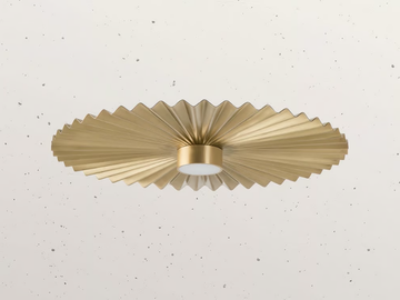 PLIE' 284.07 - LED brass ceiling lamp by Il Fanale