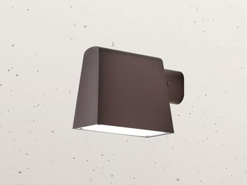 SAINT TROPEZ Z1C1 - LED painted metal outdoor wall lamp by Il Fanale