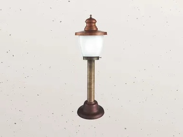VENEZIA 248.12 - LED metal bollard light by Il Fanale