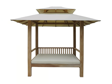 CLASSICA - Cabana with fabrics cover by Il Giardino di Legno