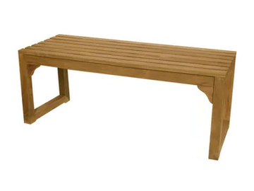 CLASSICA - Wooden garden bench by Il Giardino di Legno