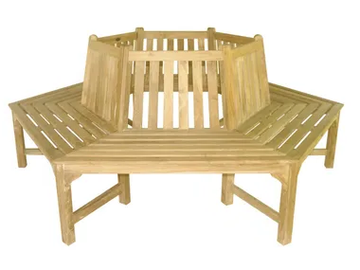 EXA - Wooden garden bench by Il Giardino di Legno