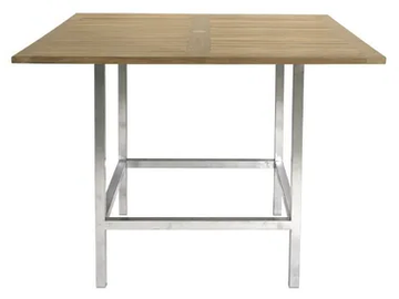 HALTO - Square garden table by Il Giardino di Legno