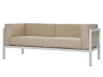 LEI - Aluminium garden sofa by Il Giardino di Legno