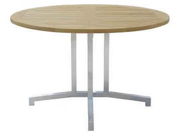 LUNAR - Steel table by Il Giardino di Legno