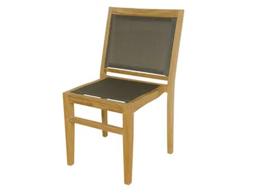 MACAO - Stackable Batyline® garden chair by Il Giardino di Legno