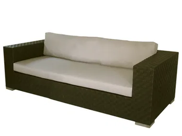 MAUI - 2 seater synthetic fibre garden sofa by Il Giardino di Legno