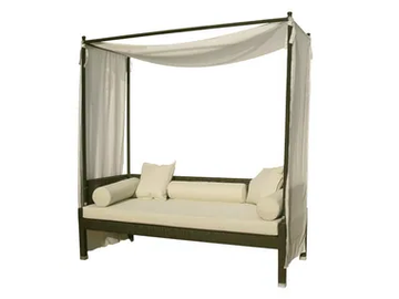 MAUI - Canopy synthetic fibre garden sofa by Il Giardino di Legno