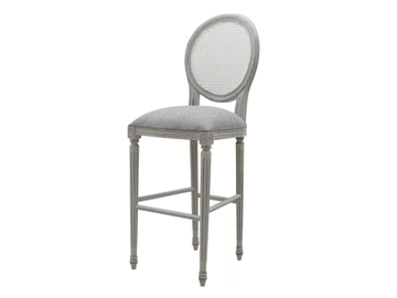 MOZAIC - Solid wood stool with footrest by Il Giardino di Legno