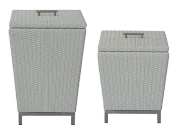 OXY - Synthetic fibre garden cabinet by Il Giardino di Legno