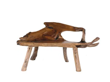 RADICE - Teak garden bench by Il Giardino di Legno