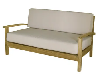 SAVANA - 2 seater wooden garden sofa by Il Giardino di Legno