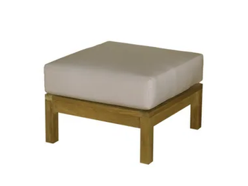 SAVANA - Square wooden garden pouf by Il Giardino di Legno