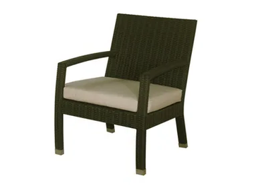 SENTOSA - Garden synthetic fibre easy chair with armrests by Il Giardino di Legno