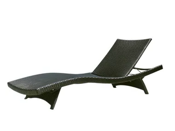 SENTOSA - Recliner synthetic fibre sun lounger by Il Giardino di Legno