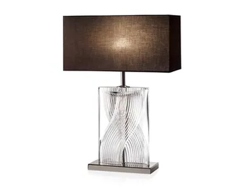 2306 - LED crystal table lamp by Il Paralume Marina