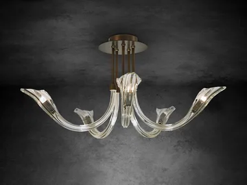 CHILL OUT C5 - Crystal ceiling lamp by ILFARI