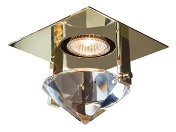 ELEMENTS OF LOVE S1 - Recessed round metal spotlight by ILFARI
