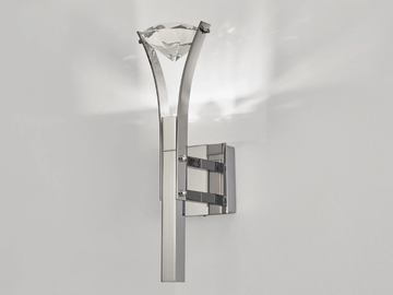 ELEMENTS OF LOVE W1 - LED - Metal wall lamp with crystals by ILFARI