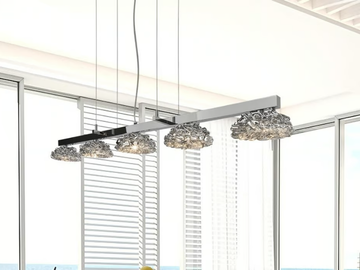 FLOWER FROM AMSTERDAM H5 - Glass pendant lamp by ILFARI