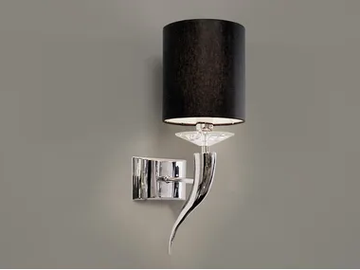 LOVING ARMS W1 - Metal wall lamp with fixed arm by ILFARI