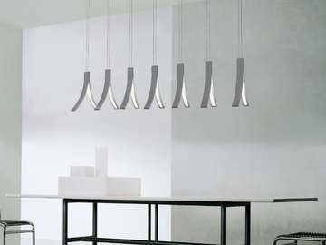 STREAM H7 XL - LED metal pendant lamp by ILFARI