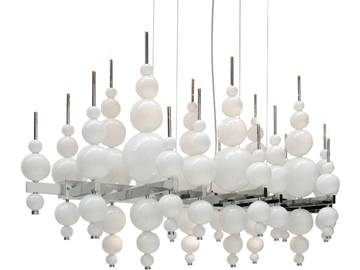TEARS FROM MOON H22+3 - Glass pendant lamp by ILFARI