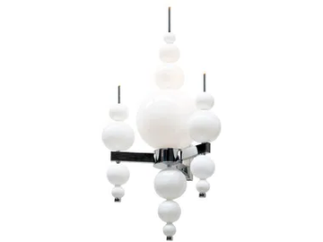 TEARS FROM MOON W3 - Glass wall lamp by ILFARI