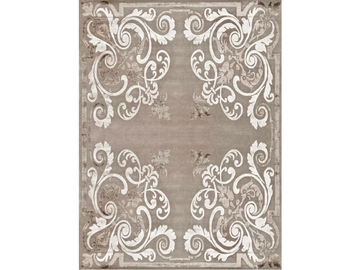 HERMES VERS. B - Rug in Himalayan wool, pure silk and vegetable colours by Illulian