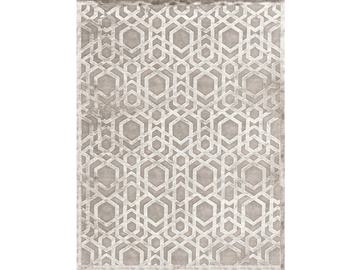 LEONIDA VERS. A - Rug in Himalayan wool, pure silk and vegetable colours by Illulian