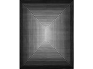 REHAB VERS. A - Rectangular rug in Himalayan wool and silk by Illulian