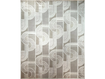 ROY III - Rug in Himalayan wool, silk and vegetable colors by Illulian