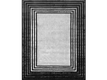 SEVEN VERS. A - Himalayan wool, pure silk and vegetable colors rug by Illulian