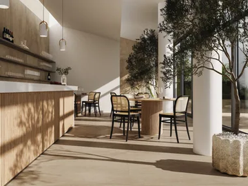 AZUMA UP NO - Indoor/outdoor porcelain stoneware wall/floor tiles by Imola