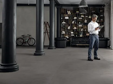 BLOX DG - Indoor/outdoor full-body porcelain stoneware wall/floor tiles by Imola