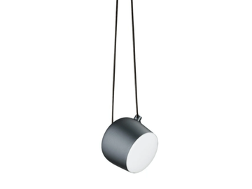 FLOS - AIM SMALL STEEL BLUE ANODIZED - LED pendant lamp by In Stock