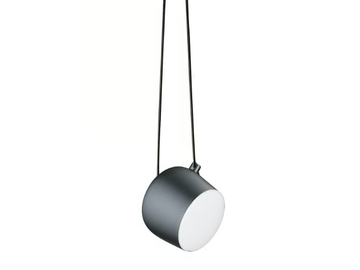 FLOS - AIM STEEL BLUE STEEL ANODIZED - LED pendant lamp by In Stock