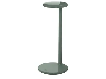 FLOS - OBLIQUE GLOSSY SAGE - LED table lamp with USB charging by In Stock