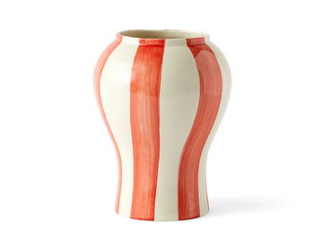 HAY - SOBREMESA RED - Porcelain stoneware vase by In Stock