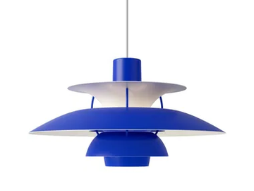 LOUIS POULSEN - PH 5 MONOCHROME BLUE - Pendant lamp by In Stock