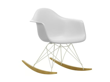 VITRA - RAR SEA WHITE - Rocking polypropylene chair with armrests by In Stock