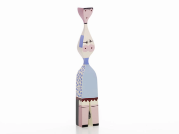 VITRA - WOODEN DOLL N.7 - Wooden decorative object by In Stock