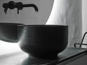 ORIGIN - Countertop round washbasin by INBANI