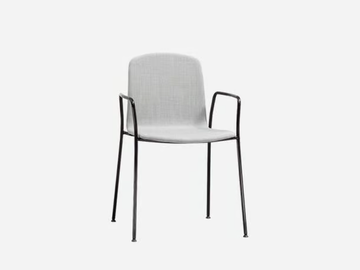 ANN - Fabric chair with armrests by INCLASS